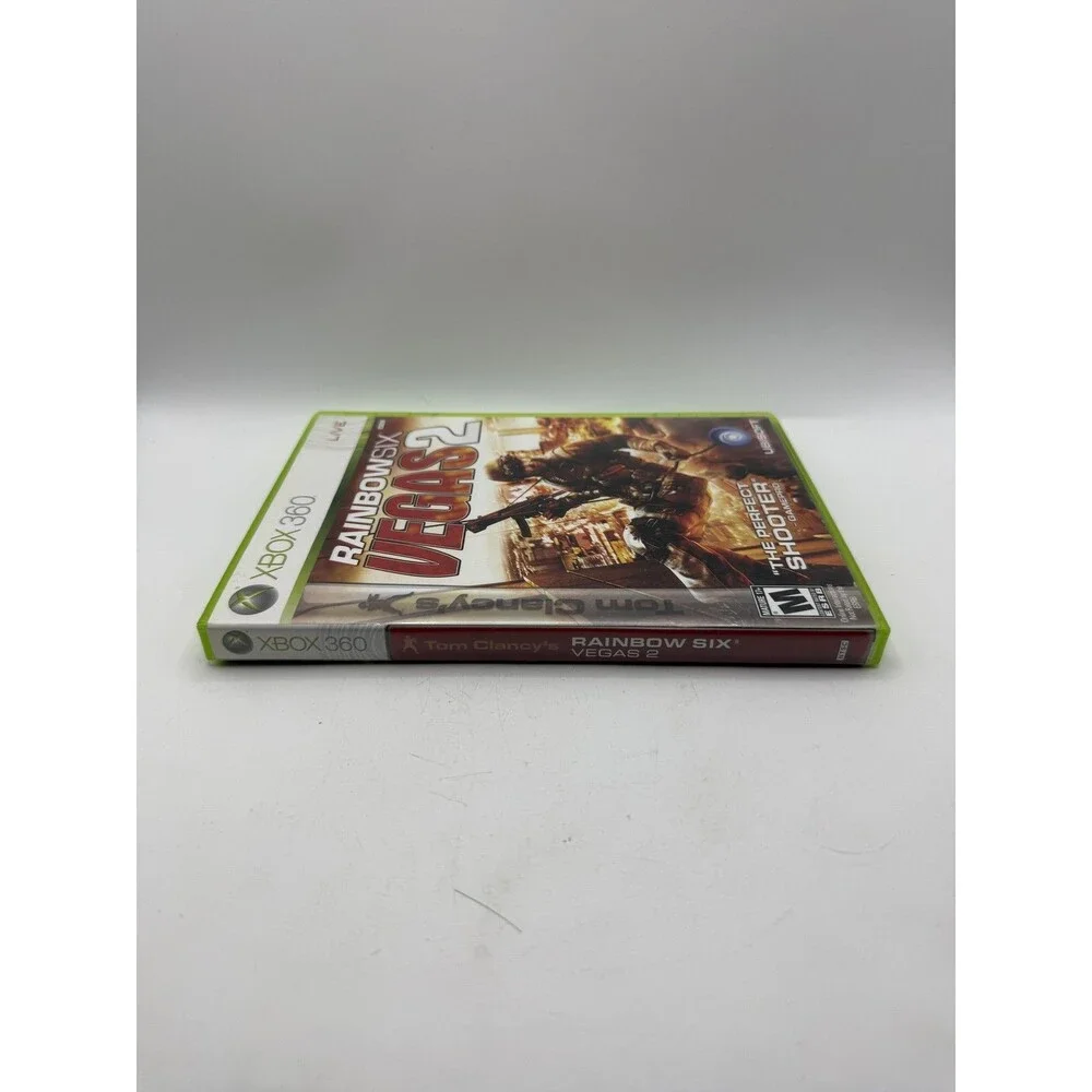 Tom Clancy's Rainbow Six Vegas & Vegas 2 Xbox 360 Lot Tested M EXTRA disk